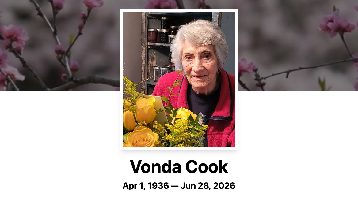 Celebration of Life - Vonda Cook